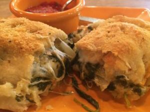 Lou Malnati's Stuffed Spinach Bread