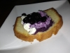 Olive Oil Cake with Berry Compote and Ricotta