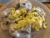 Cheddar-Jalapeno Biscuits & Gravy with Scrambled Eggs